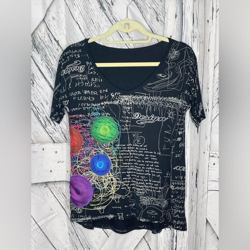 Colorful Graphic Women's Top